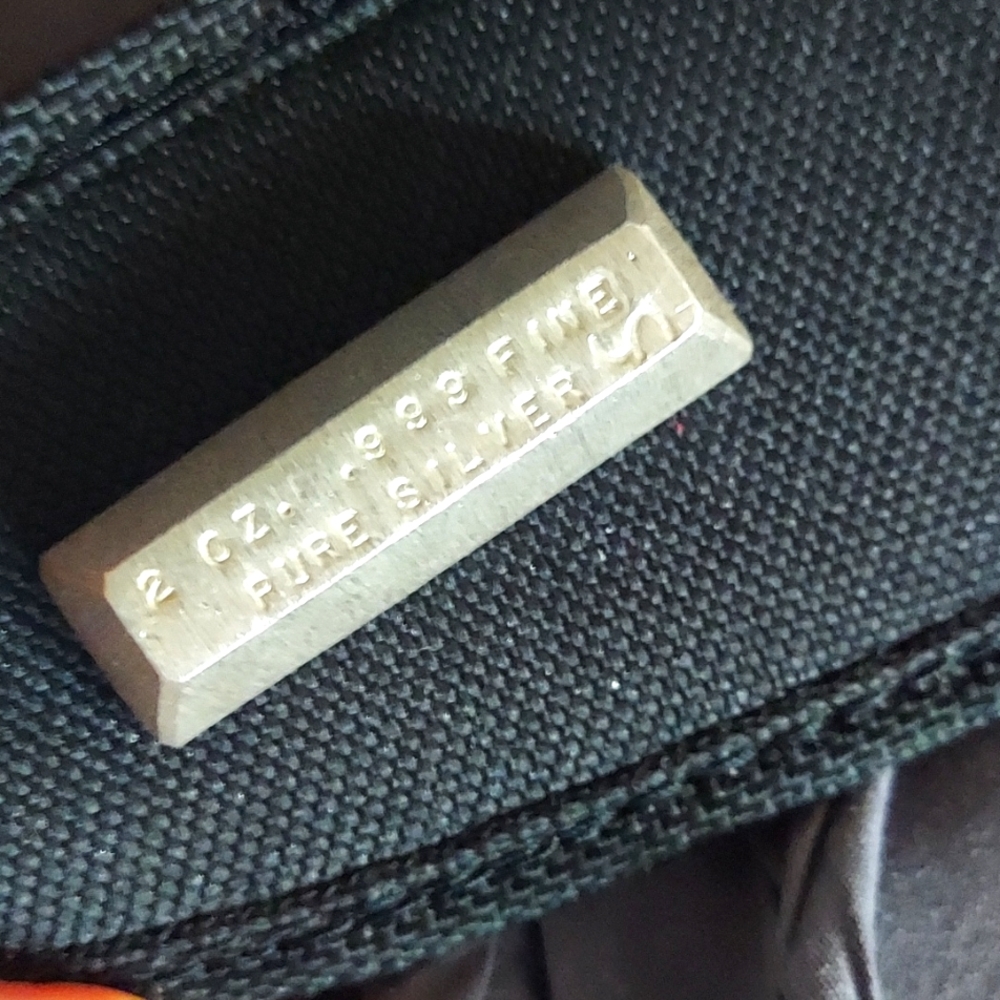 2 oz .999 silver bar